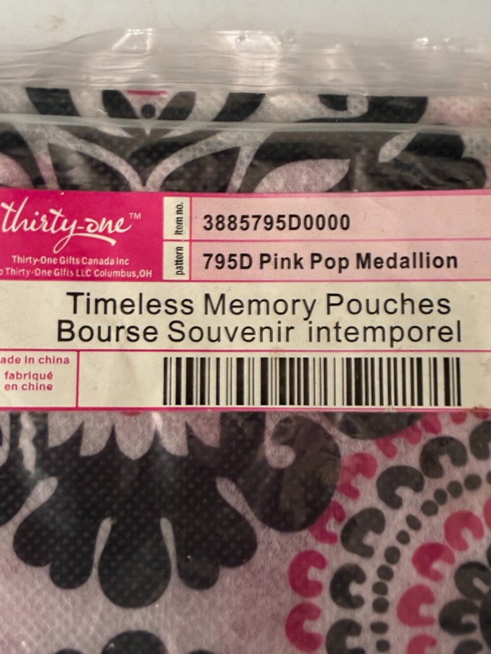 Thirty-One Timeless Memory Pouches